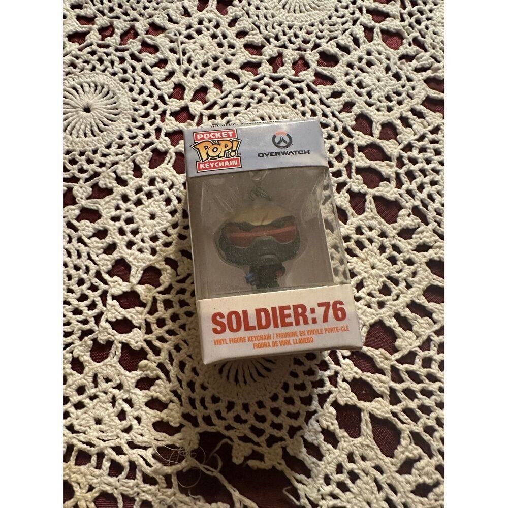 Overwatch Soldier 76 Pocket Pop Keychain